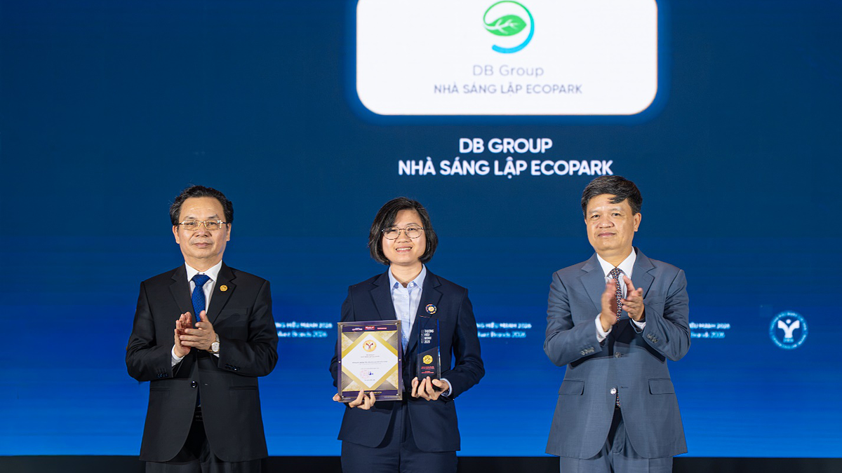 Ecopark là "Thương hiệu doanh nghiệp dẫn đầu khu vực kinh tế tư nhân"