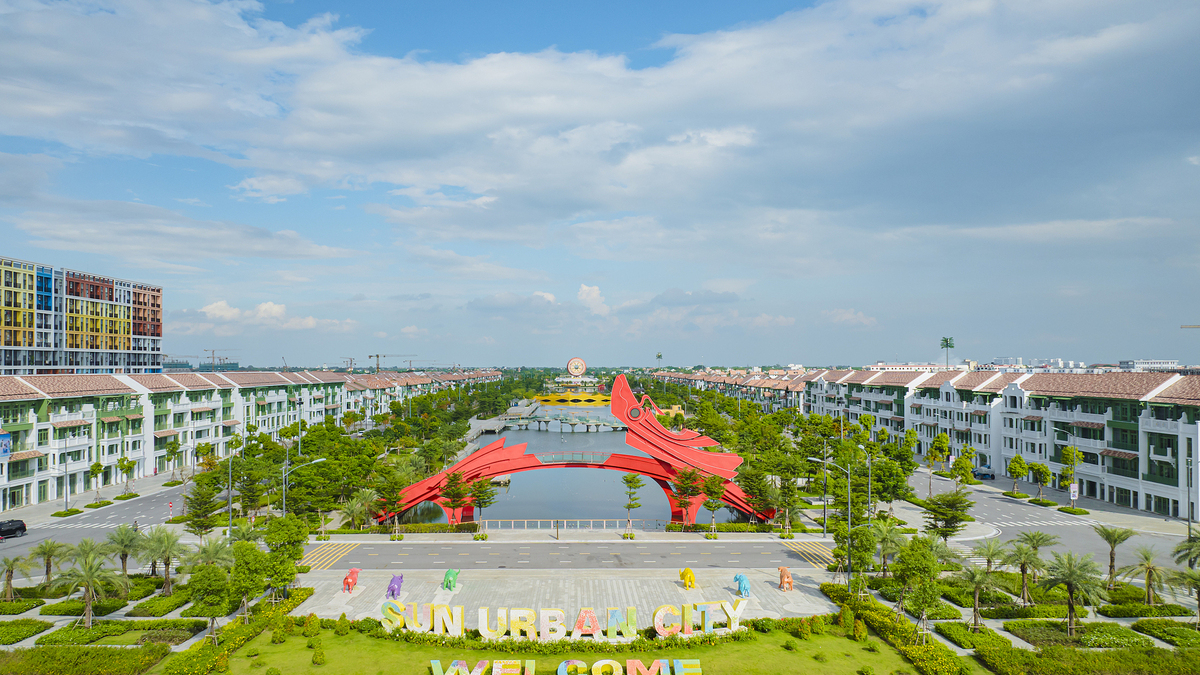 Không gian sống kết nối văn hóa, giải trí và thiên nhiên tại Sun Urban City