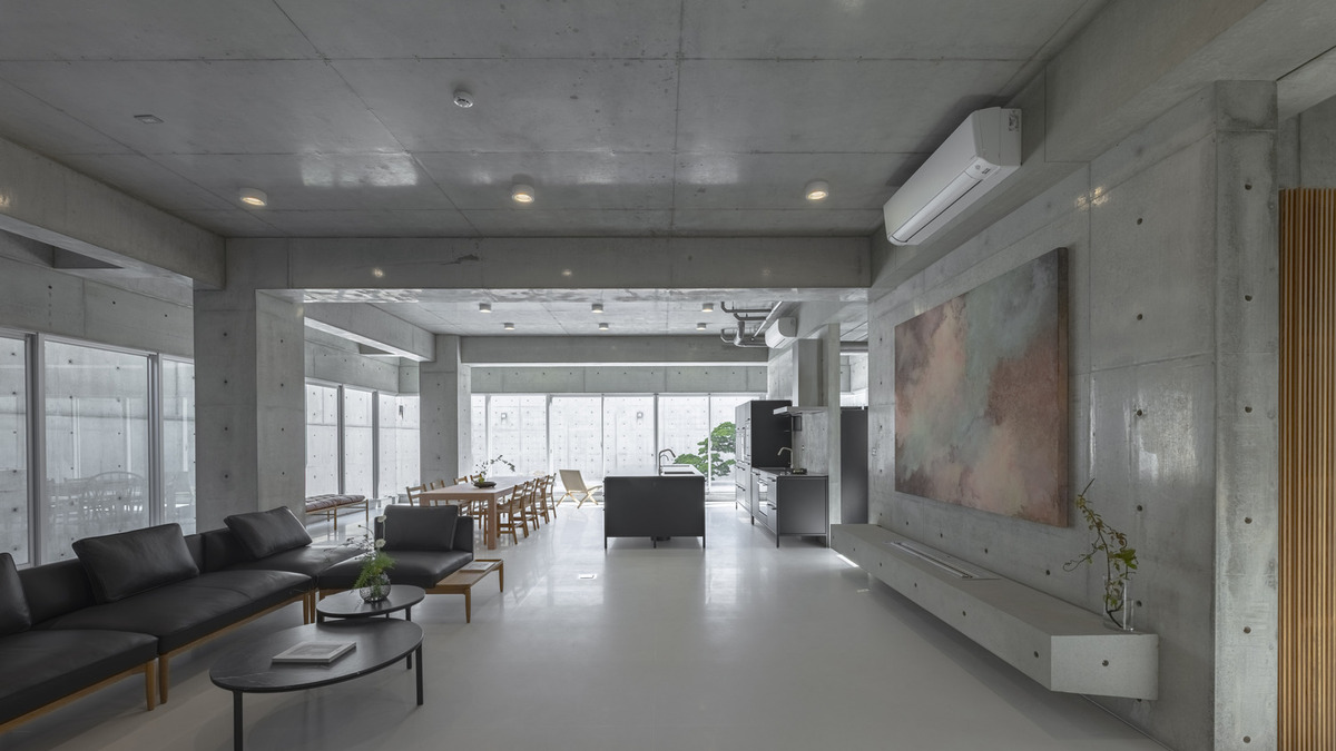Ngôi nhà 222 m2 "hướng nội" từ trong ra ngoài