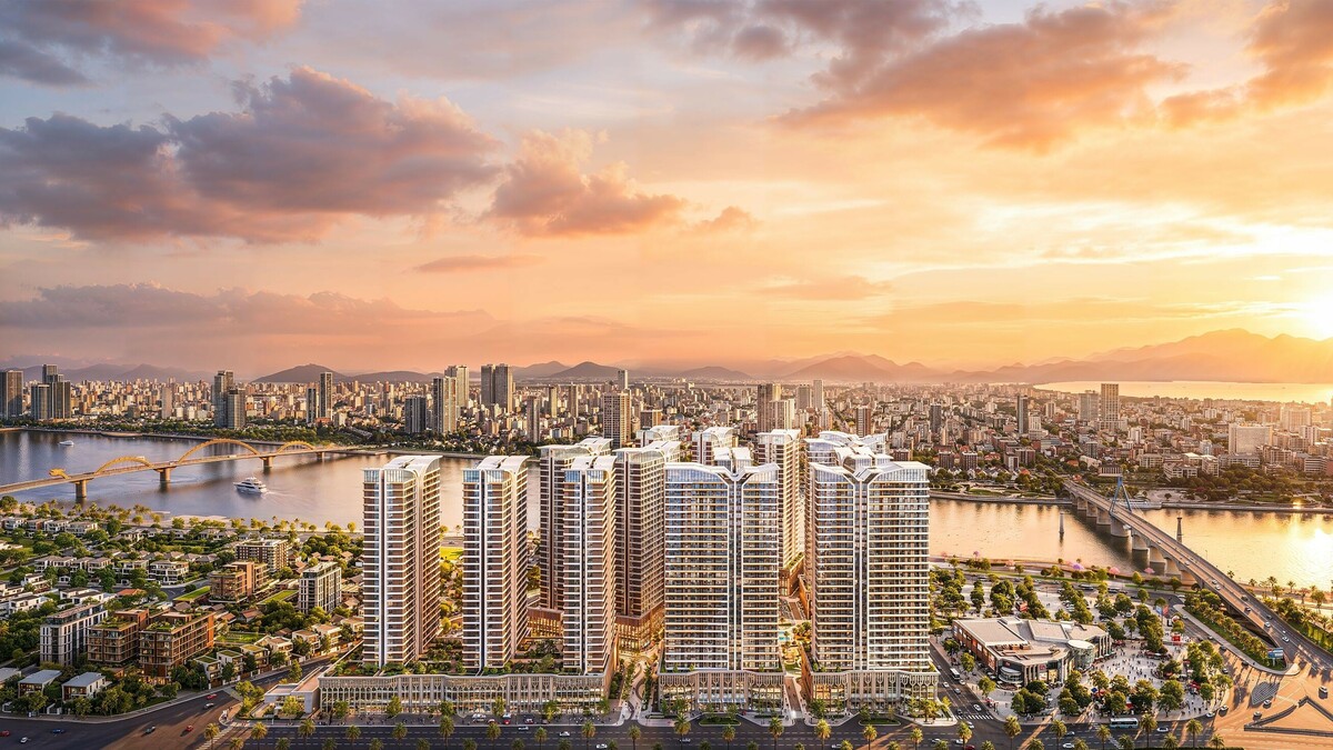 Capital Square kết hợp không gian sống và thương mại bên sông Hàn