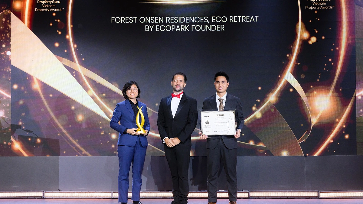 Ecopark nhận ba giải thưởng về kiến trúc, không gian sống