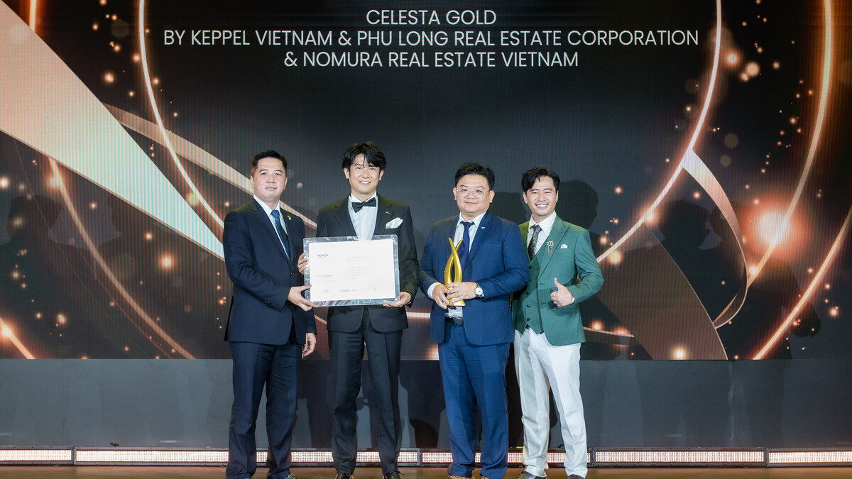 Dự án của Keppel và Phú Long nhận giải thưởng về chất lượng sống