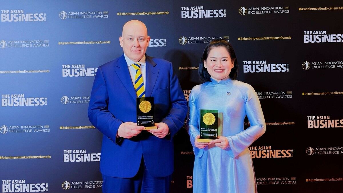 Victoria School giành hai giải thưởng đổi mới sáng tạo châu Á