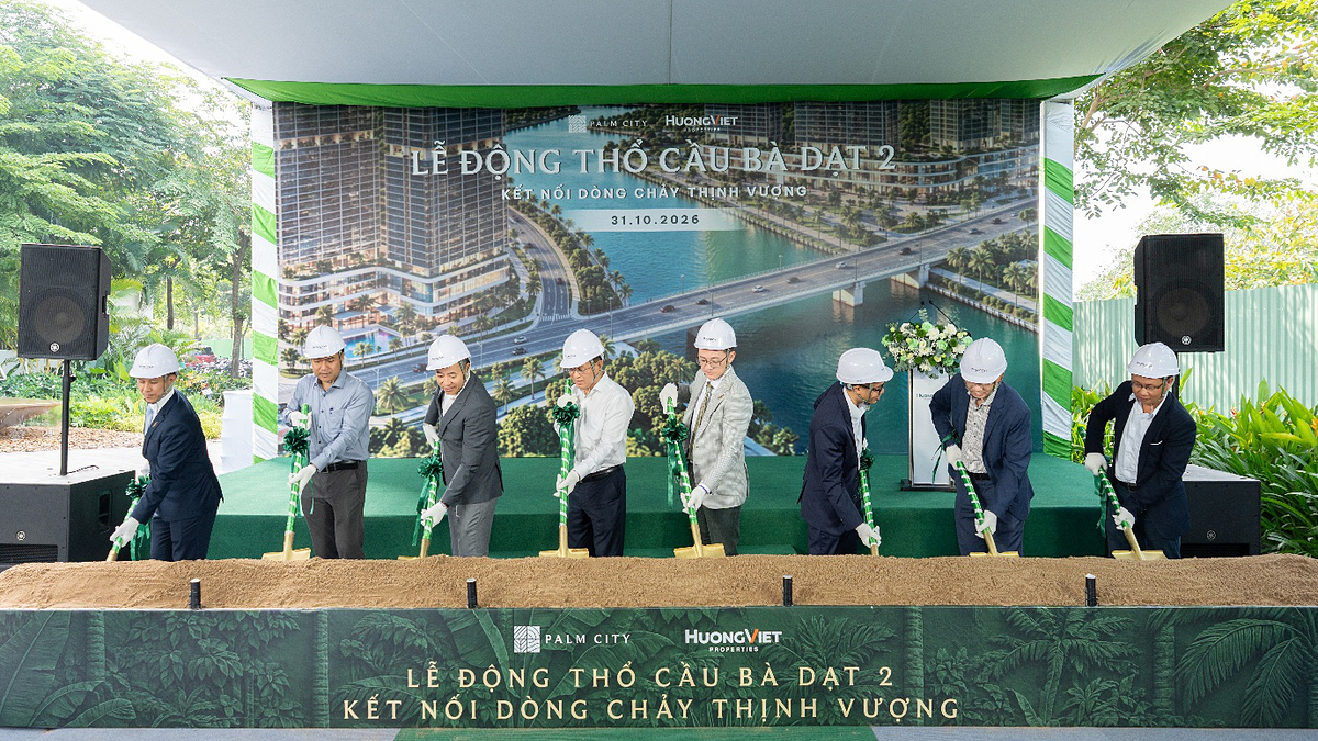 Động thổ cầu Bà Dạt 2 tại Palm City